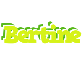 Bertine citrus logo