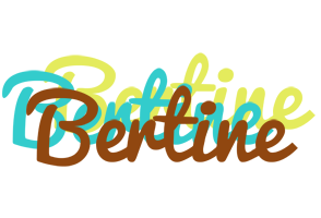 Bertine cupcake logo