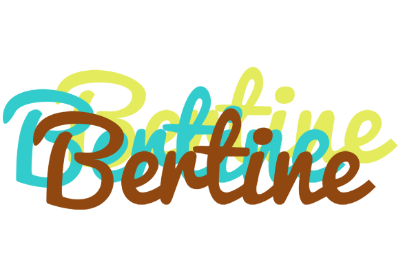 Bertine cupcake logo