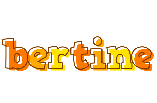 Bertine desert logo