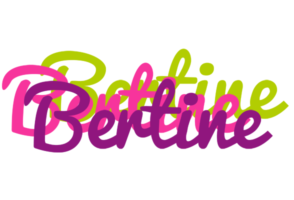 Bertine flowers logo