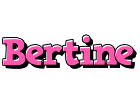 Bertine girlish logo