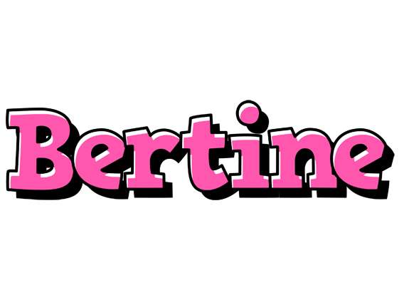 Bertine girlish logo