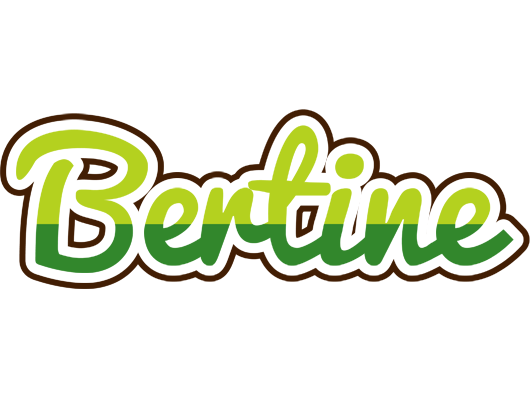 Bertine golfing logo