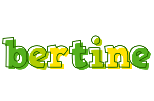 Bertine juice logo