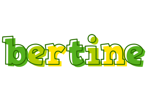 Bertine juice logo