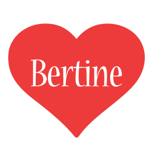 Bertine love logo