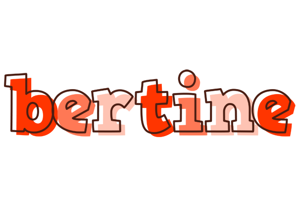 Bertine paint logo
