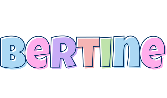 Bertine pastel logo
