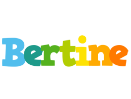 Bertine rainbows logo