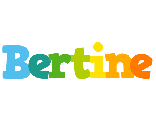 Bertine rainbows logo