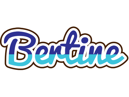 Bertine raining logo
