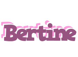 Bertine relaxing logo