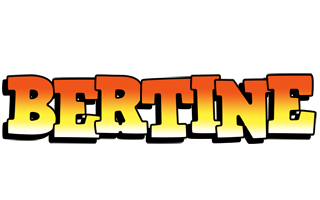 Bertine sunset logo