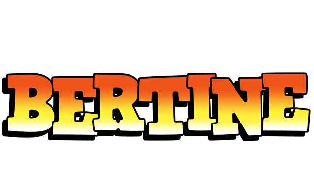 Bertine sunset logo