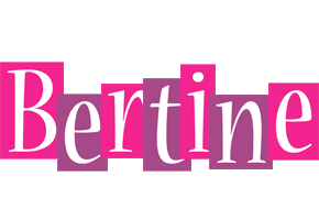 Bertine whine logo