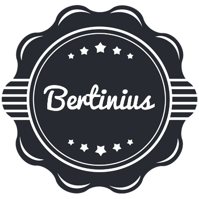 Bertinius badge logo