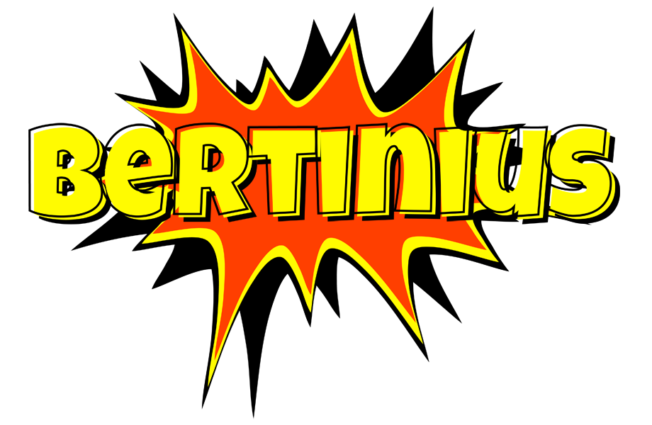 Bertinius bazinga logo