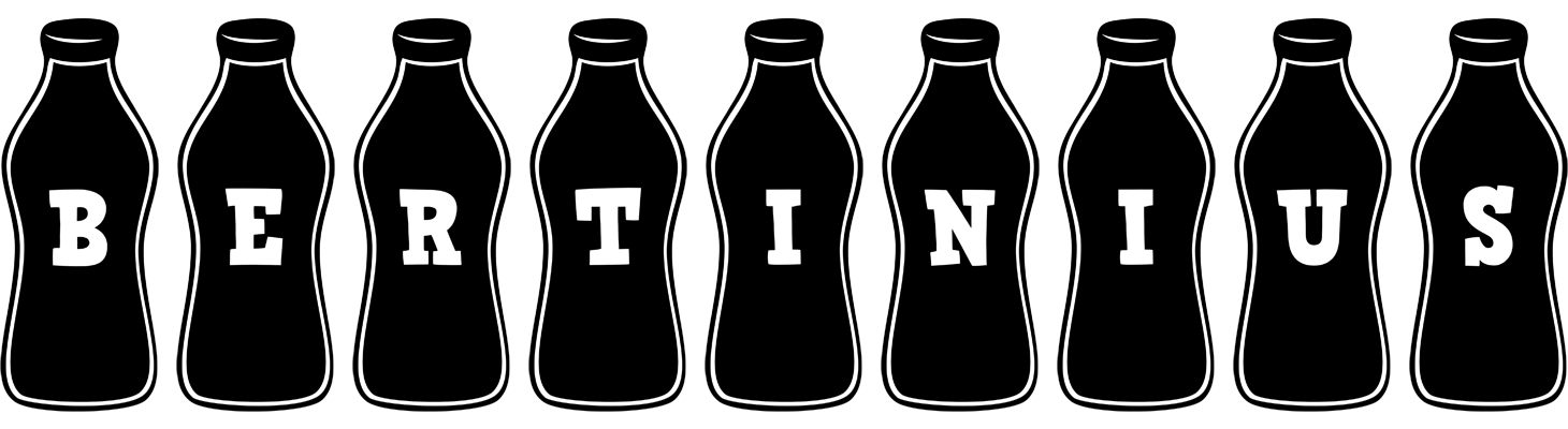 Bertinius bottle logo