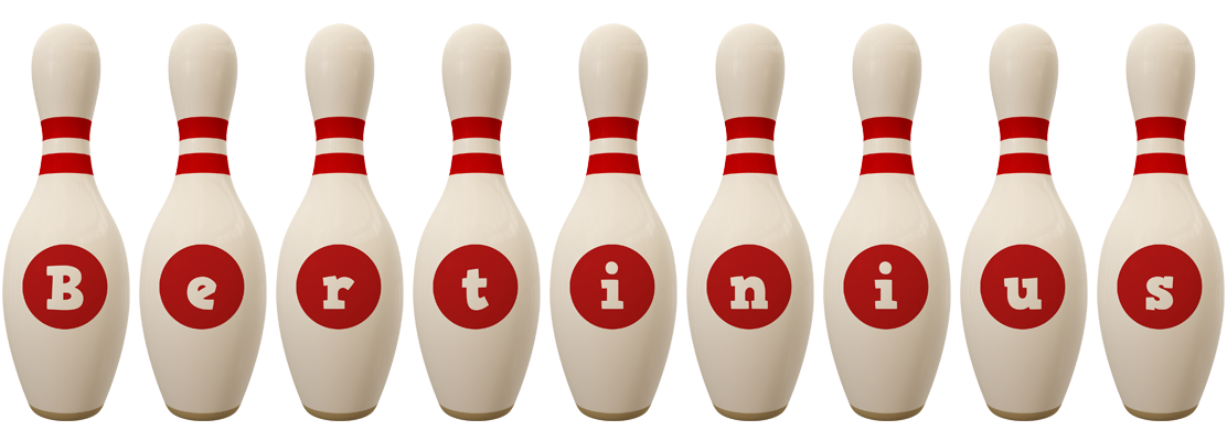 Bertinius bowling-pin logo