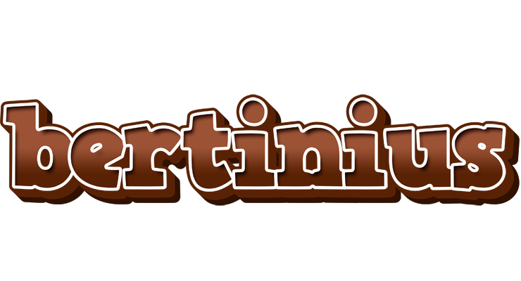 Bertinius brownie logo