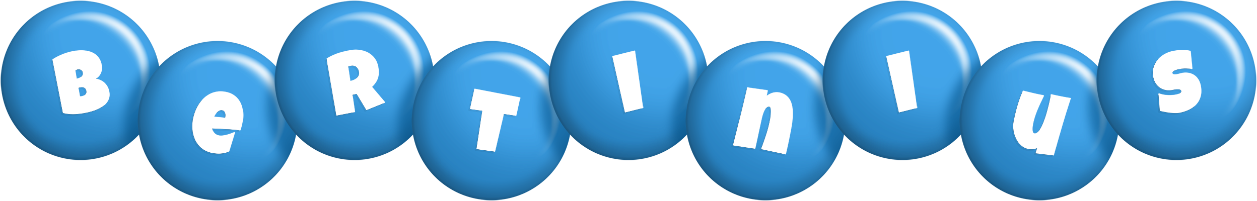 Bertinius candy-blue logo