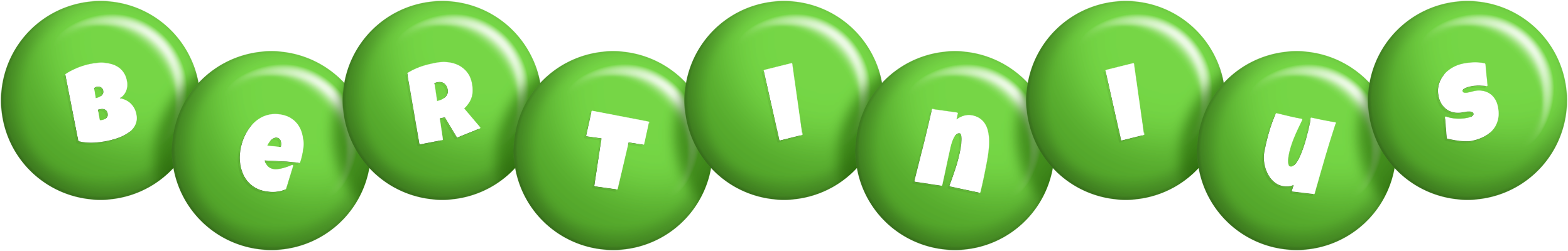 Bertinius candy-green logo