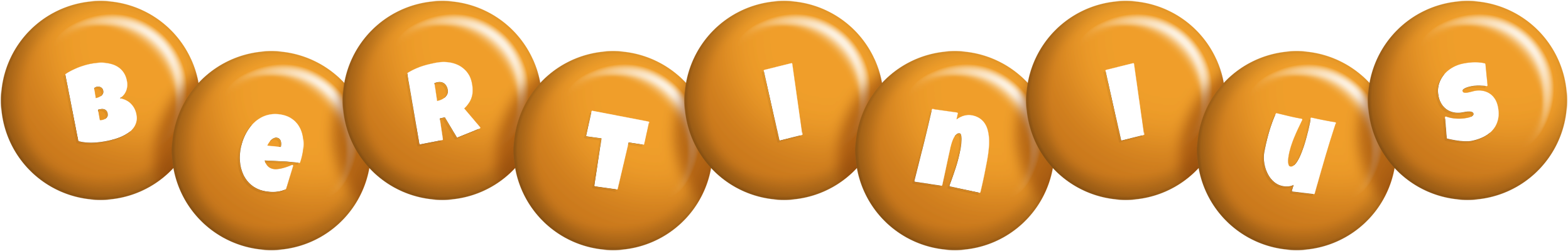 Bertinius candy-orange logo