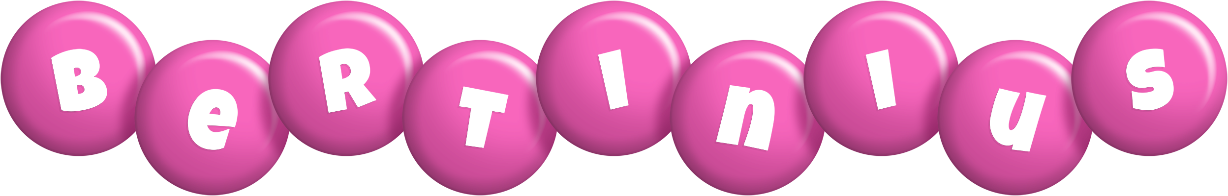 Bertinius candy-pink logo