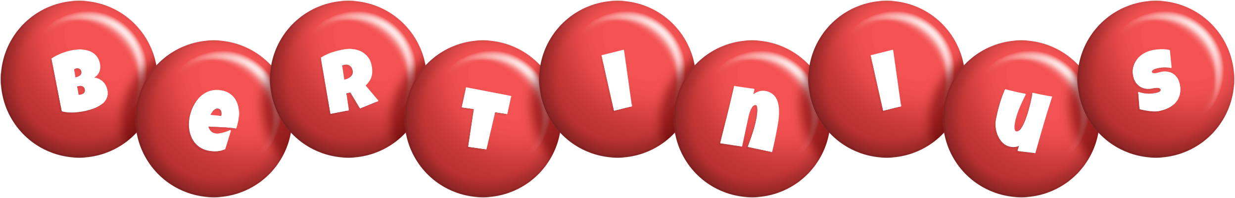 Bertinius candy-red logo
