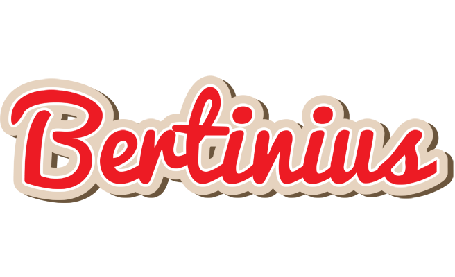 Bertinius chocolate logo