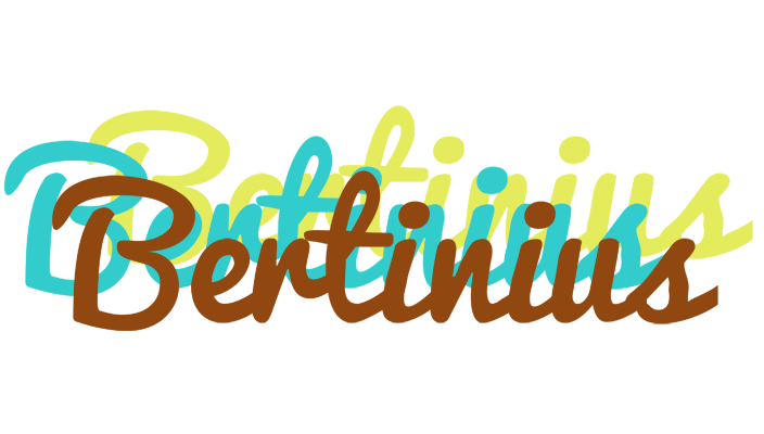 Bertinius cupcake logo