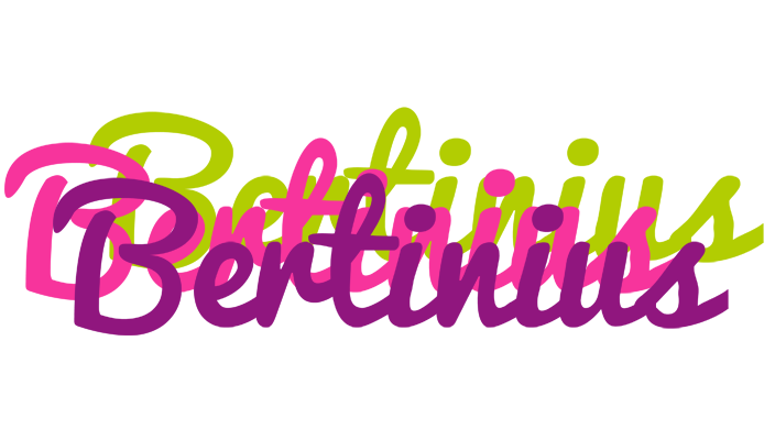 Bertinius flowers logo