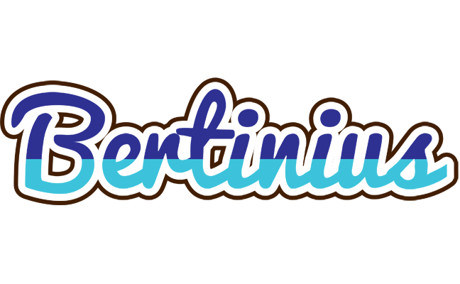 Bertinius raining logo
