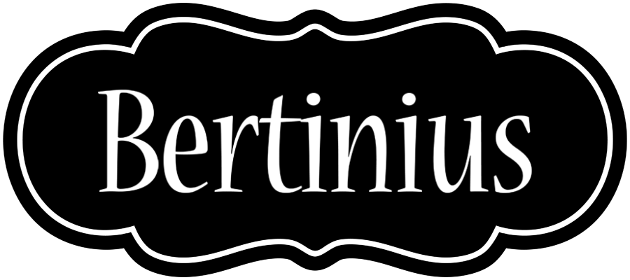 Bertinius welcome logo