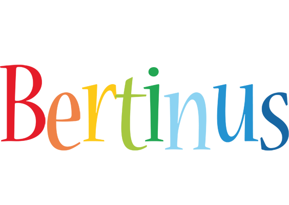 Bertinus birthday logo