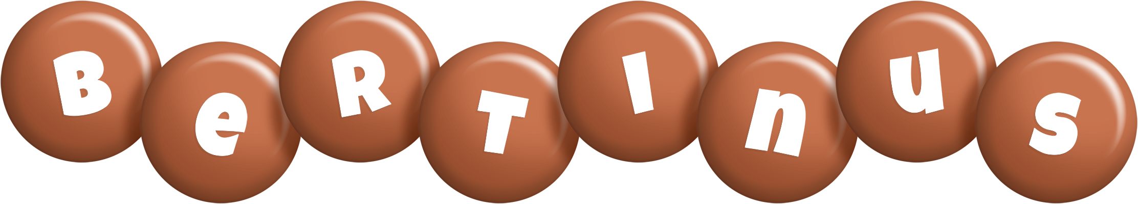 Bertinus candy-brown logo