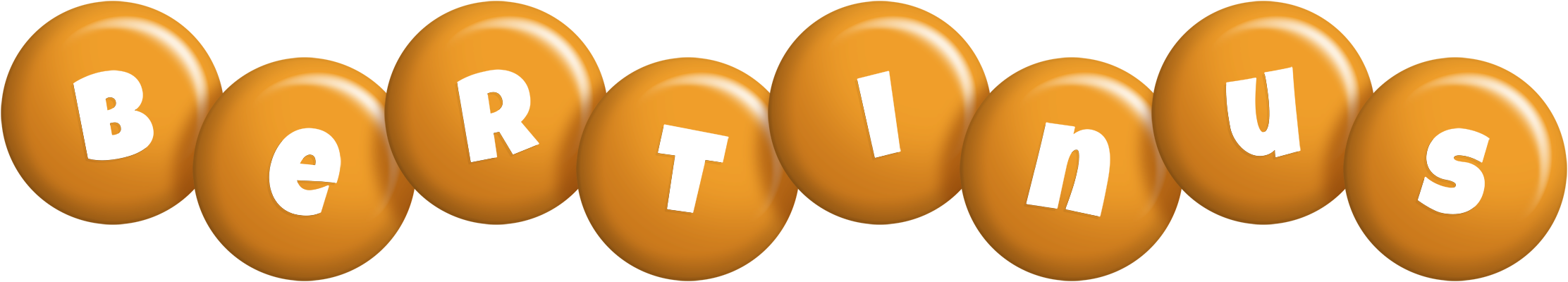 Bertinus candy-orange logo