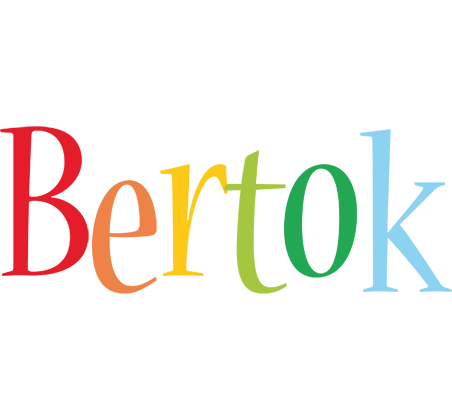 Bertok birthday logo