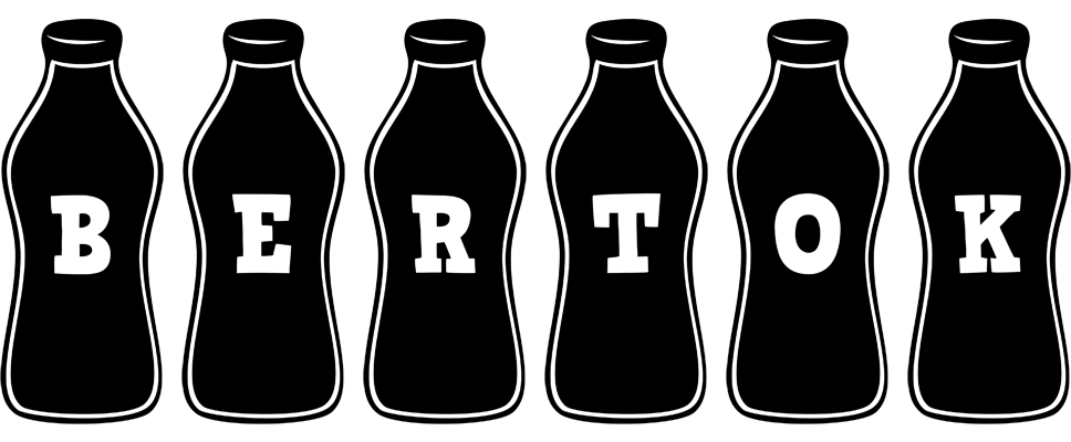 Bertok bottle logo
