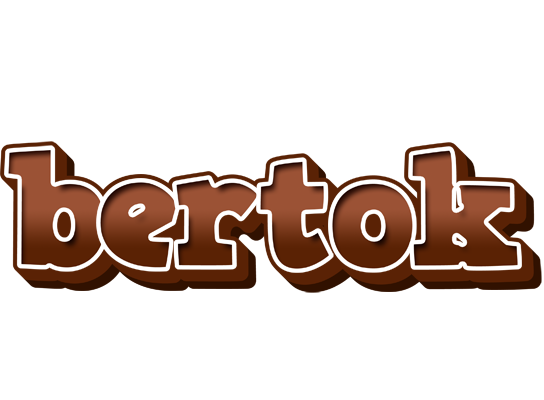 Bertok brownie logo
