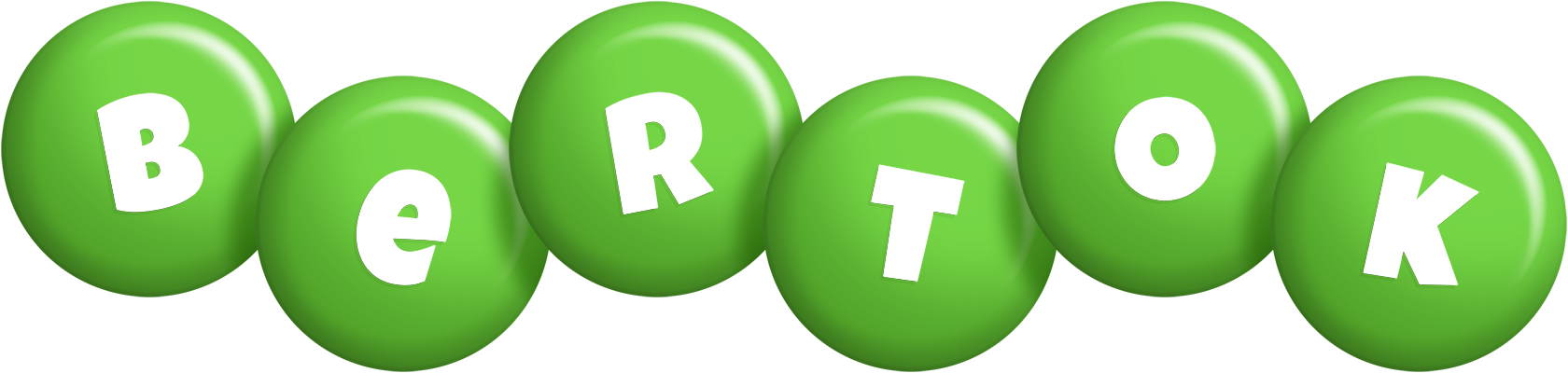 Bertok candy-green logo