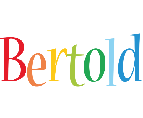 Bertold birthday logo