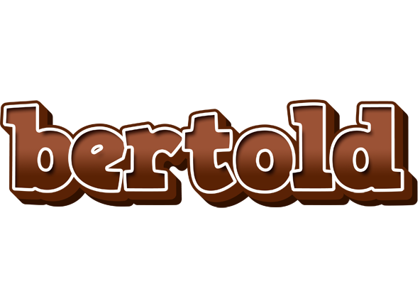 Bertold brownie logo