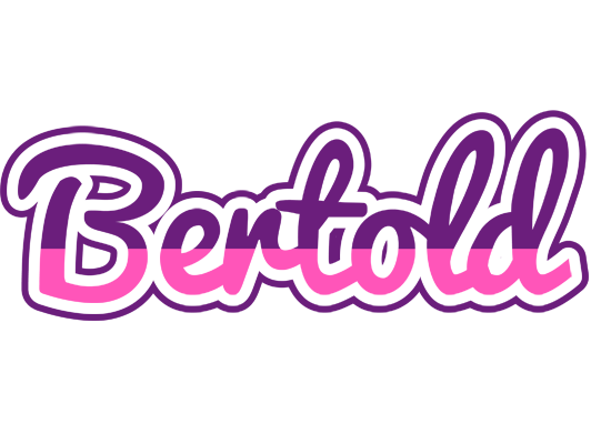Bertold cheerful logo