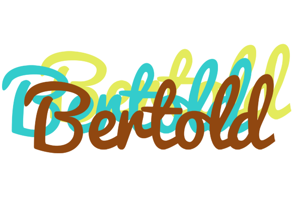 Bertold cupcake logo