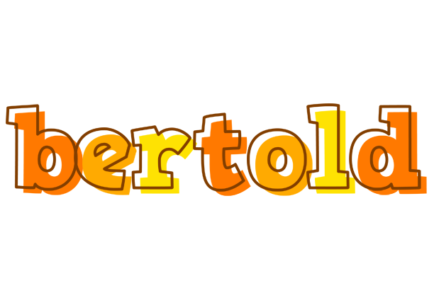 Bertold desert logo