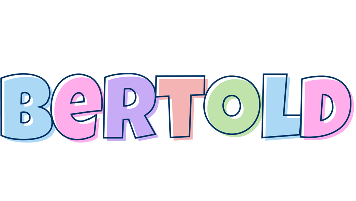 Bertold pastel logo