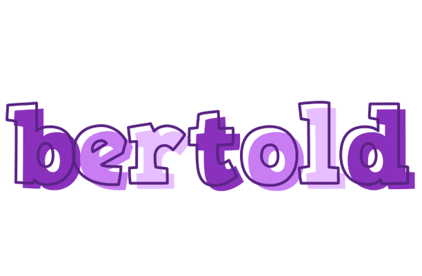 Bertold sensual logo