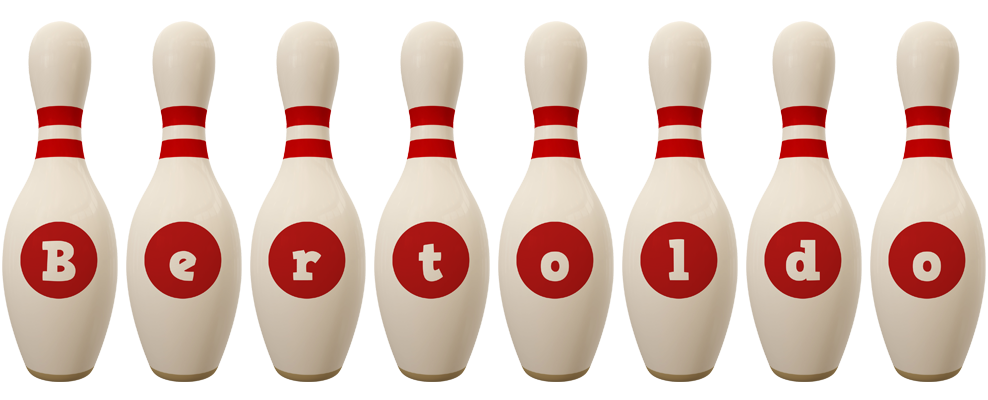 Bertoldo bowling-pin logo